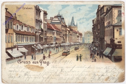ak196482 Praha (Prag), Gruss aus