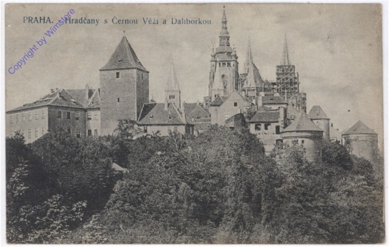 ak196487 Praha (Prag), Hradcany s Cernon Vezi a Daliborkon