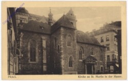 Praha (Prag), Kirche zu St. Martin in der Mauer