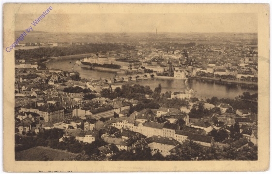 Praha (Prag), Pohled s etrina
