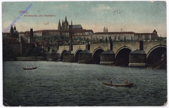 Praha (Prag), Karlsbrücke und Hradschin