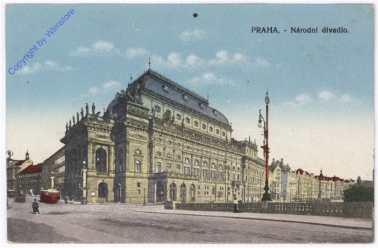 Praha (Prag), Narodni divadlo