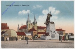 Praha (Prag), Pomnik Fr. Palackyho