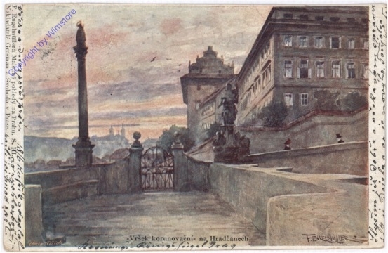Praha (Prag), Vrsek korunovacni na Hradcanech