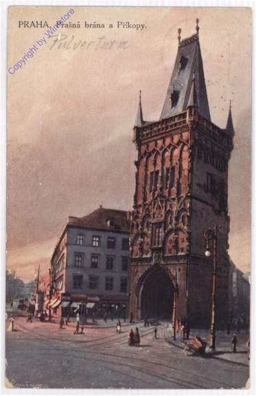 Praha (Prag), Prasna brana a Prikopy