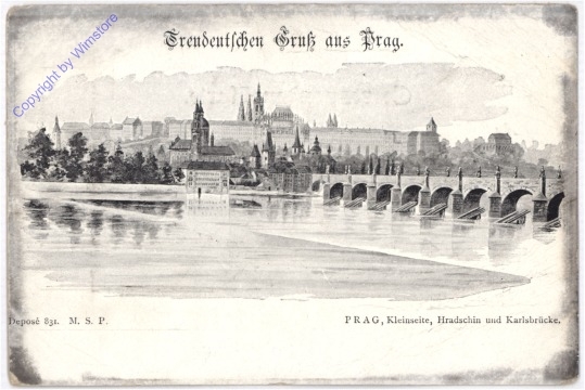 Praha (Prag), Kleinseite, Hradschin und Karlsbrücke