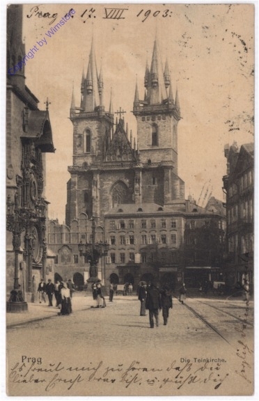 Praha (Prag), Teinkirche