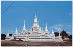 Samutprakarn, White Pagodas of Wad Asokaram