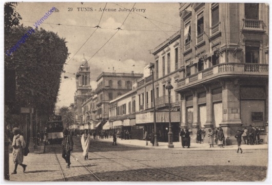 ak196632 Tunis, Avenue Jues Ferry