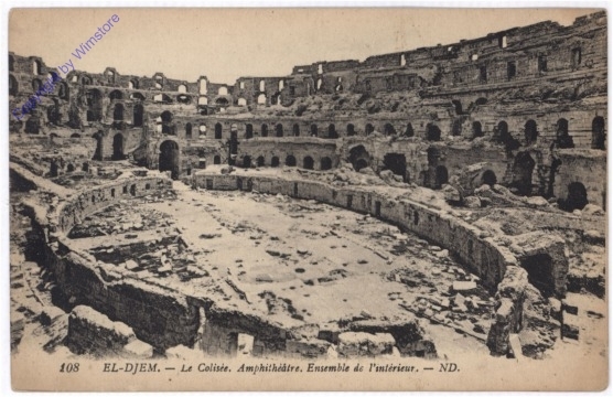 ak196635 El-Djem, Le Clisee, Amphitheatre