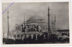 ak196641 Constantinople, La Mosquee St. Sophie