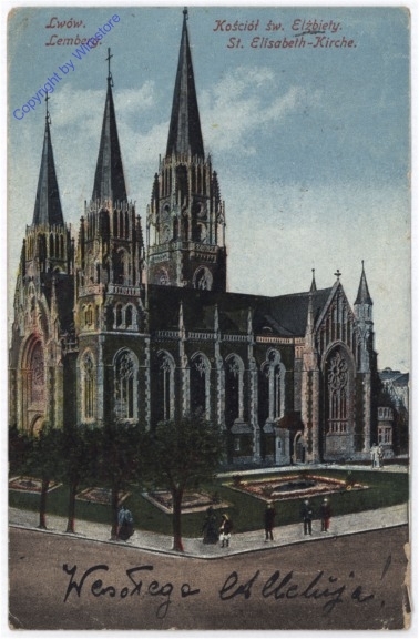 ak196675 Lemberg, St. Elisabeth-Kirche