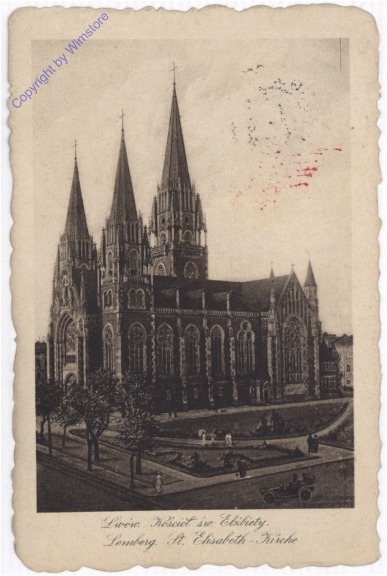 ak196679 Lemberg, St. Elisabeth-Kirche