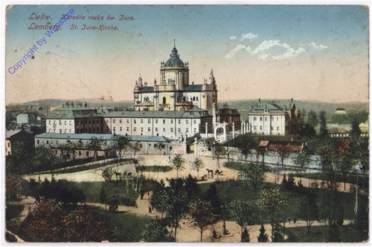 ak196680 Lemberg, St. Jura-Kirche