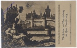 Eger, Die Kaiser und Wenzelsburg vor ihrer Zerstörung