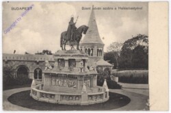 Budapest, Szent Istvan szobra