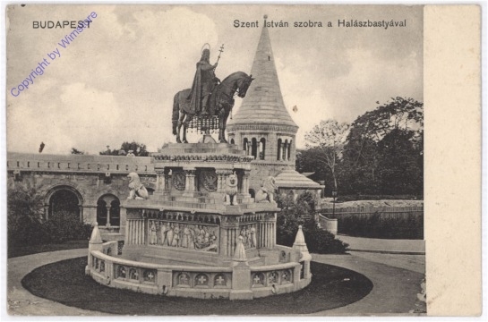 Budapest, Szent Istvan szobra