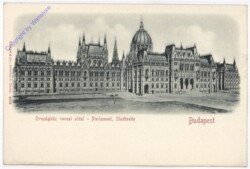ak196808 Budapest, Parlament, Stadtseite