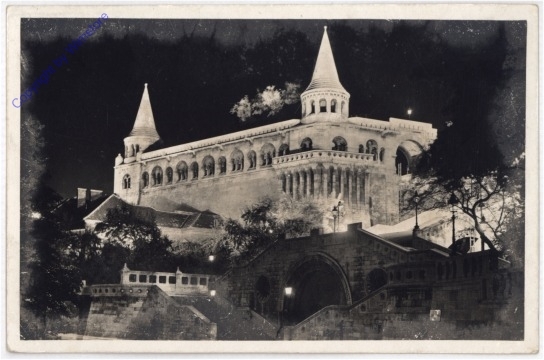 Budapest, Die illuminierte Fischerbastei