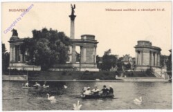 Budapest, Milleneumi emlekmü a varosligeti toval