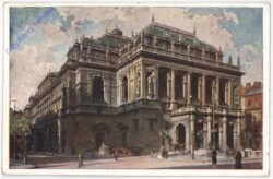 ak196837 Budapest, König.ung. Oper