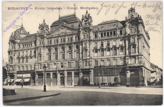 Budapest, Königl. Miethpalais