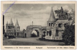 Budapest, Fischerbastei mit Heil. Stefans Statue