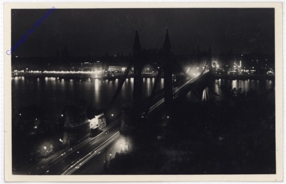 Budapest, Nächtliche Donauansicht