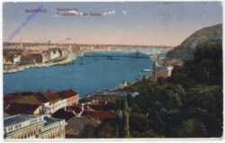 Budapest, Teilansicht der Donau