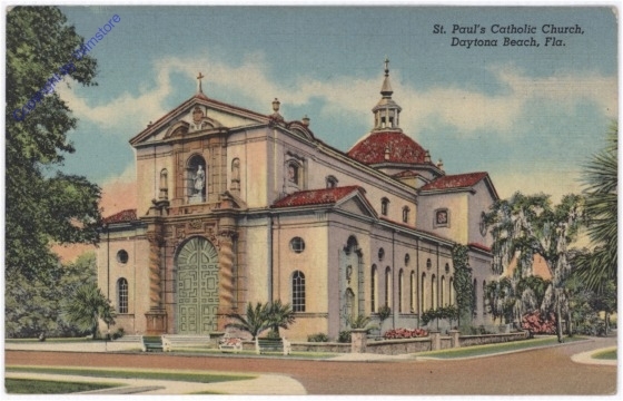 ak196883 Florida: Daytona Beach, St. Paul's Catholic Church