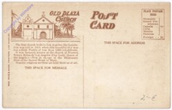 Kalifornien: Los Angeles, Old Mission Plaza Church