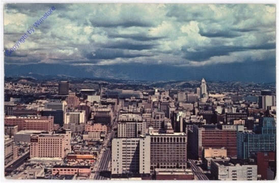 ak196910 Kalifornien: Los Angeles, View of the Civic Center