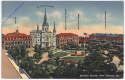ak196913 Louisiana: New Orleans, Jackson Square