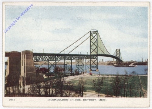 Michigan: Detroit, Ambassador Bridge