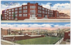 Montana: Butte, High school and naranche stadium