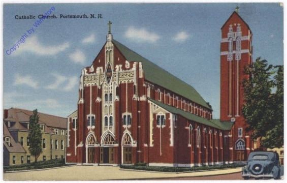 ak196932 New Hampshire: Portsmouth, Catholic church