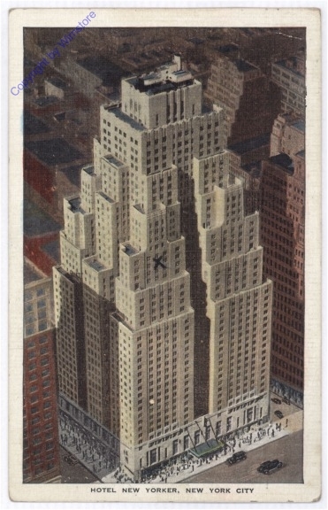 ak196937 New York: New York City, Hotel New Yorker