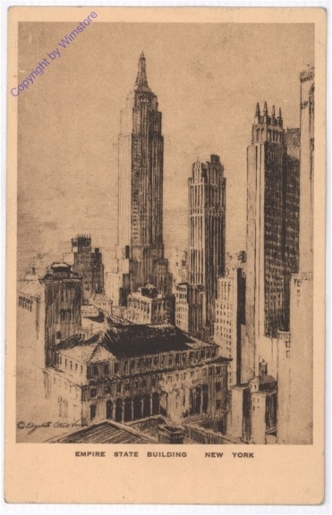 ak196952 New York: New York City, Empire State Building