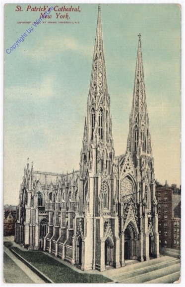 ak196954 New York: New York City, St. Patrick's Cathedral