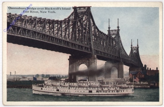ak196957 New York: New York City, Queensboro Bridge
