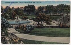 New York: New York City, Bethesda Fountain and Terrace, Central Park