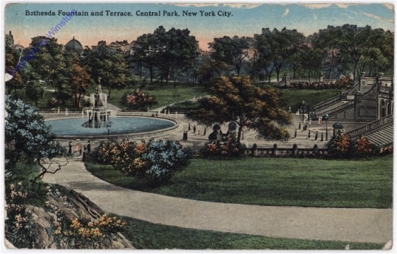 New York: New York City, Bethesda Fountain and Terrace, Central Park