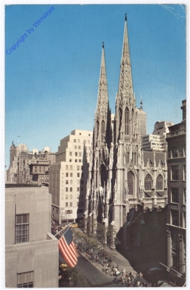 ak196970 New York: New York City, St. Patrick's Cathedral