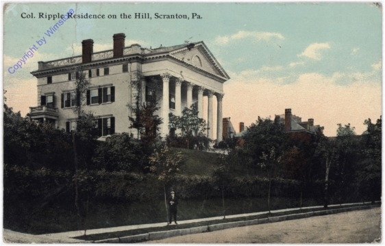 ak196974 Pennsylvania: Scranton, Col. Ripple Residence on the Hill
