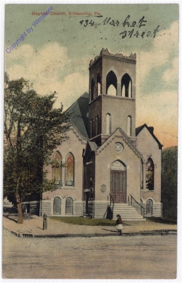 ak196975 Pennsylvania: Kittanning, Baptist church