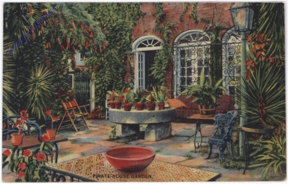 ak196979 South Carolina: Charleston, Pirate House Garden