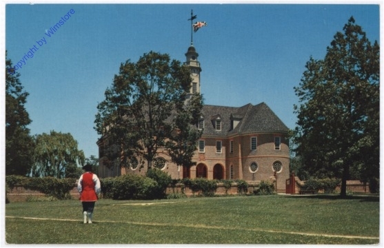 ak196984 Virginia: Williamsburg, Colonial Capitol