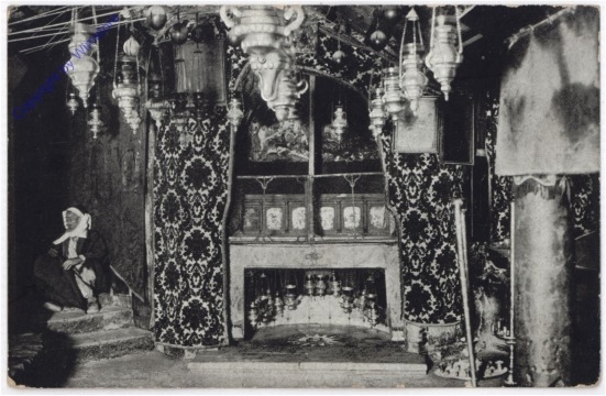 Bethlehem, Geburtsgrotte, Ort der Geburt
