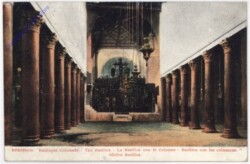 Bethlehem, Säulen Basilica