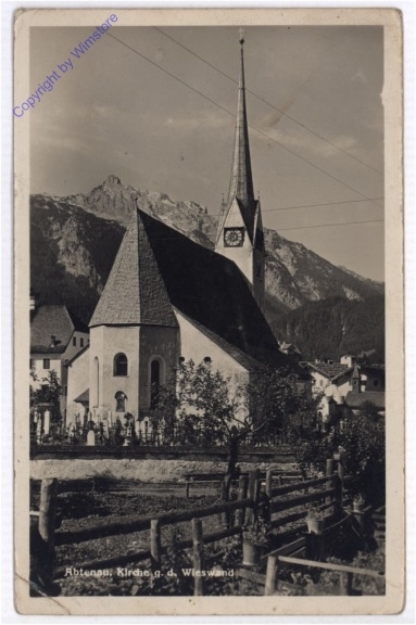Abtenau, Kirche g.d. Wieswand